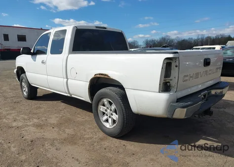 2006 Chevrolet Silverado 1500 Work Truck из США, поврежденный, VIN 2GCEK19V661307738